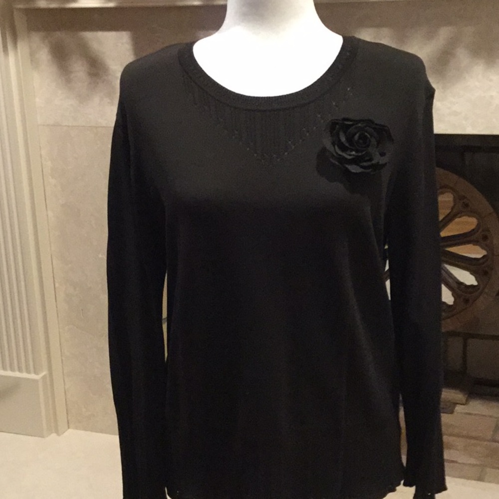 NWOT-Never Worn-Dark Olive Boucle Knit, SZ XL.